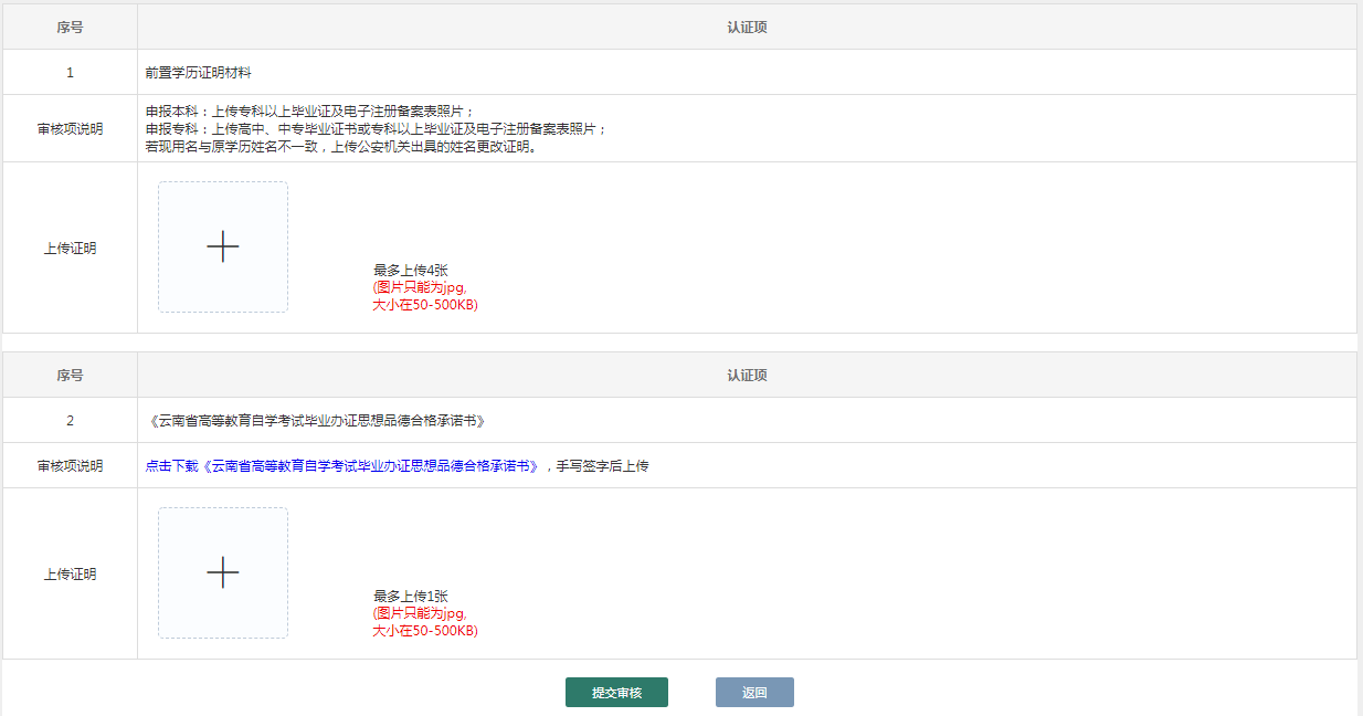 云南省高等教育自学考试考生使用手册